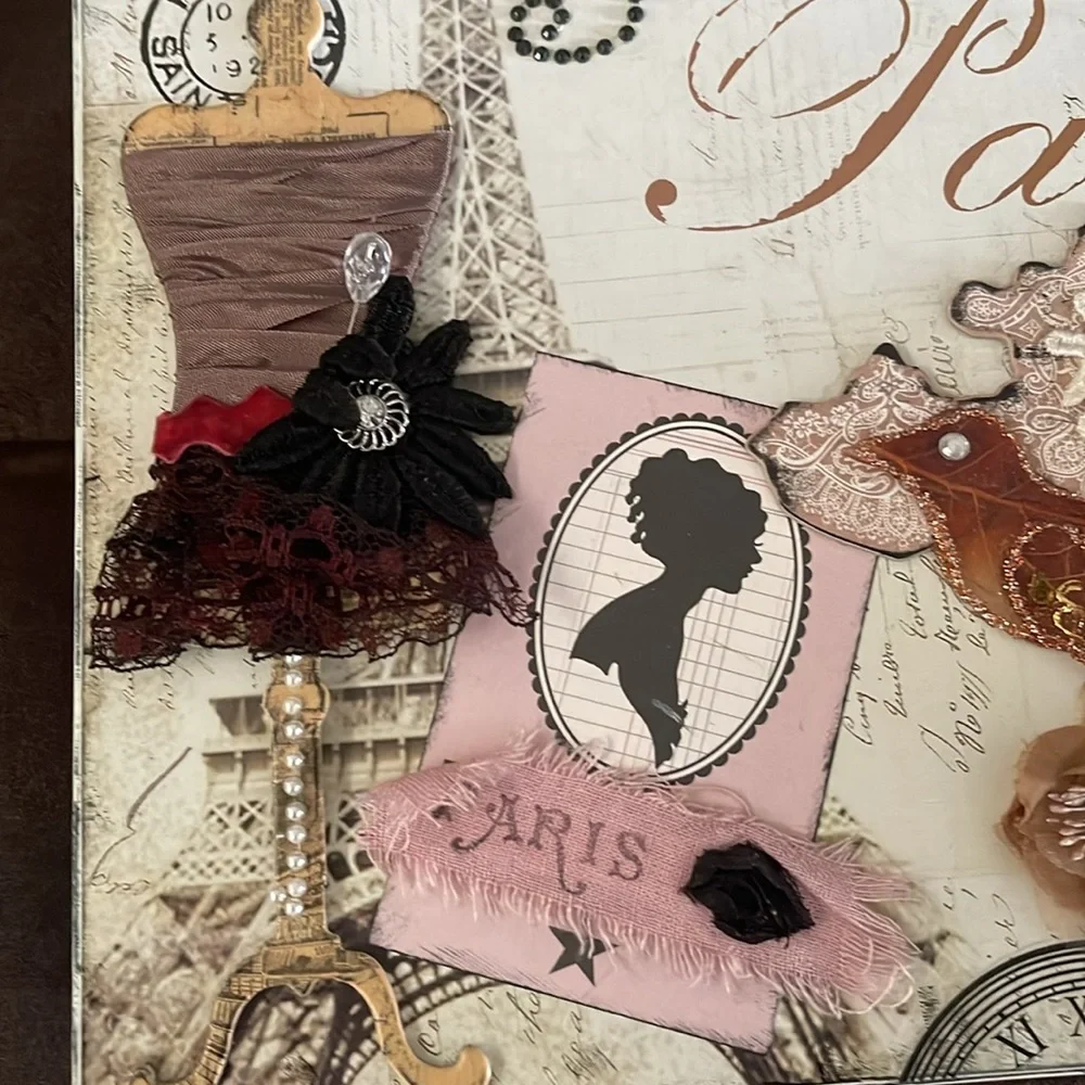 Purchased decorated clock